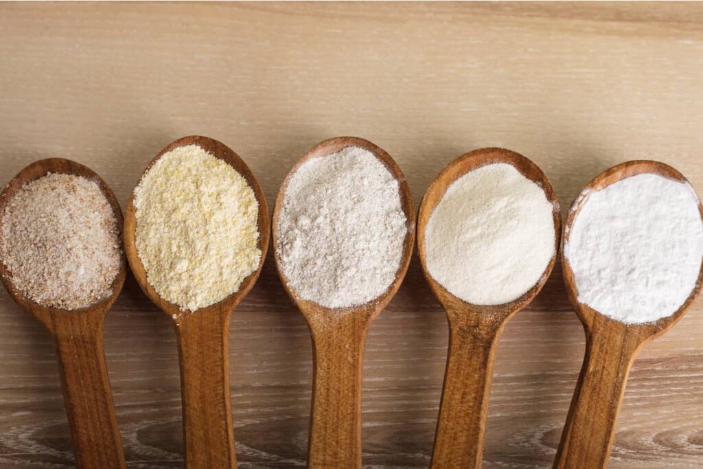 Types of flour - so similar but so different